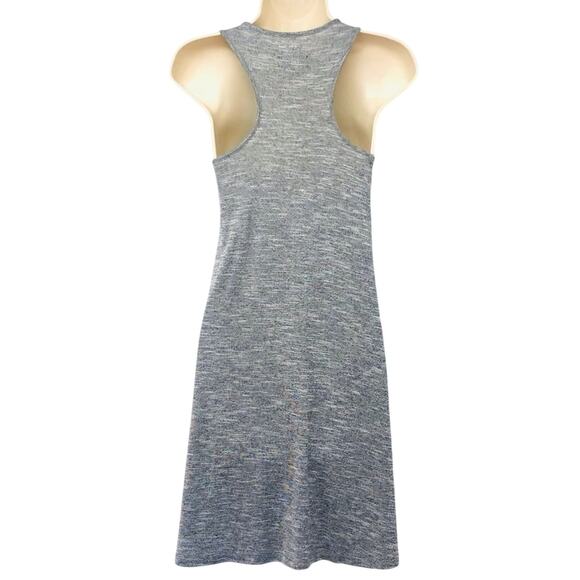 Lou & Grey Gray Racerback Midi Tank Dress Signature Soft Blend Scoop Neck - Picture 2 of 16